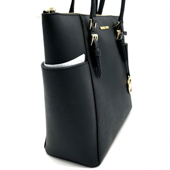 Michael Kors Large Charlotte Tote Bag
Luggage Leather Black - Picture 4 of 12